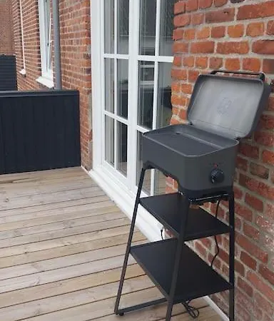 Апартаменты Naer Billund Med Gratis Parkering Og Terrasse Med Grill